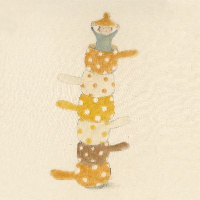 PPot of polka dots